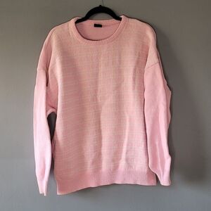 Vintage Pink Grandma Sweater. No size tag, XL
